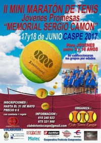 II MINI - MARAT&Atilde;�N DE TENIS J&Atilde;�VENES PROMESAS