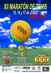 XII MARAT&Atilde;�N DE TENIS